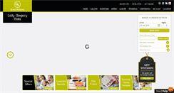 Desktop Screenshot of ladygregoryhotel.ie